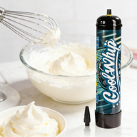 Bouteille de gaz pour crème fouettée US/EU 640g, pour crème fouettée Cool Whip, outils de dessert, gadgets de cuisine