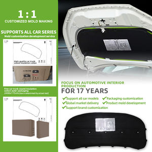 وسادة عزل حراري لغطاء المحرك من المصنع مباشرة، درع حراري مخصص لتويوتا هايلكس ولاند كروزر برادو وكورولا وكامري وراف4 وهايس - Product Image 2