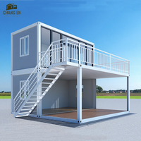 DYCE1 Villa préfabriquée en kit, maison conteneur, design ferme, caractéristique respirante, couleur et taille personnalisables pour hôtels