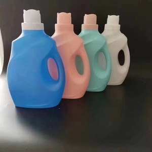 Nhà máy tùy chỉnh vòng 1L 2L 3L <span class=keywords><strong>5L</strong></span> HDPE PE giặt chất lỏng chất tẩy rửa chai với logo in ấn cho dầu gội Lotion trang điểm sử dụng - Product Image 2