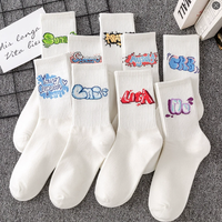 Chaussettes basses à logo de marque privée pour le streetwear printanier - Mélange de coton respirant et écologique