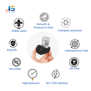 <span class=keywords><strong>Pompe</strong></span> à membrane OEM/ODM 12V, <span class=keywords><strong>pompe</strong></span> à air 1 bar, 1,5 litre par minute, 50 kPa, 3 lpm, mini <span class=keywords><strong>pompe</strong></span> à vide négative - Product Image 5