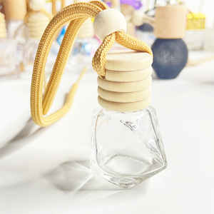 6ml sang trọng pha lê tam giác hương thơm khuếch tán chai nước hoa xe hơi khuếch tán treo chai thủy tinh rỗng - Product Image 4