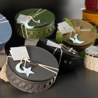 Boîte cadeau vide en cuir personnalisée, boîte en carton de luxe pour chocolats du Ramadan, boîte à bonbons pour la Saint-Valentin, emballage pour dattes