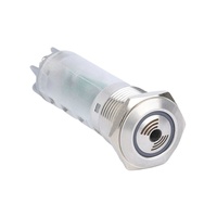 16mm निरंतर DC12V क्षणिक प्रकार प्रबुद्ध स्टेनलेस स्टील बंद लिफ्ट पर कोई स्पर्श स्विच पुश बटन
