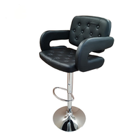 Tabouret de bar à dossier haut très vendu, tabouret de caisse, tabouret de comptoir réglable, chaise de réception avec dossier, chaise d'exposition
