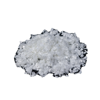 Polytex 100% Fibra Corta de Poliéster Virgen 2.5Dx51mm Blanco Crudo Retardante de Llama Grado de Tejido No Tejido Hilado PA 6 Sólido