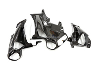 Accessoires de voiture pour F458, style OEM, garnitures de sortie d'air en fibre de carbone sèche pour Ferrari 458 Italia, kits intérieurs