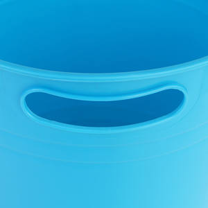 Seau à glace rond en plastique PP multicolore, design moderne et minimaliste, portable, pour bar extérieur, camping, bière, cola, refroidissement, utilisation en soirée, <span class=keywords><strong>Tomsawyer</strong></span> - Product Image 5