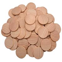 Disques en bois naturel non finis tranches pièces de jeu de société rondes ornements cercles en bois ronds signe pièces projets d'artisanat d'art