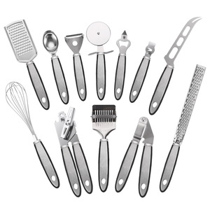 <b>Kitchen</b> <b>Gadgets</b> Kit Stainless Steel <b>Kitchen</b> Cooking Set Multi-functional <b>Kitchen</b> <b>Tools</b> Set - Product Image 1
