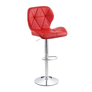 Best Selling Modern Leather <b>Bar</b> Chair High Quality Swivel <b>Bar</b> <b>Stool</b> Leather Counter High Chair Kitchen <b>Bar</b> <b>Stool</b> High Chair - Product Image 3