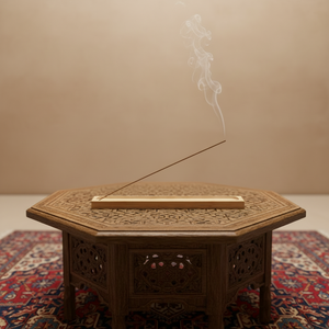 Support à bâtonnets d'encens avec logo, brûleur d'encens, boîte à bâtonnets, brûleur de Bakhoor, ensemble brûleur d'encens Bakhoor Oud - Product Image 1
