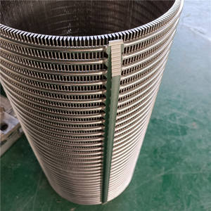 Filtro de la máquina de desagüe de vaca de la India Tambor/Filtro de pantalla de alambre de cuña/Elementos de filtro - Product Image 2