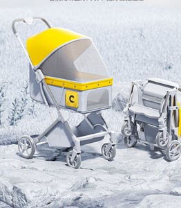 Trasportino <span class=keywords><strong>per</strong></span> Animali Domestici Pieghevole Portatile con Ruote <span class=keywords><strong>per</strong></span> Cuccioli Cani e Gatti - Accessori <span class=keywords><strong>per</strong></span> Gite - Product Image 4