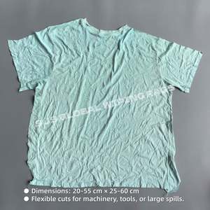 Trapos industriales multicolor de alta absorción para residuos de corte, 25 kg, colores mixtos, tejido de algodón. - Product Image 3