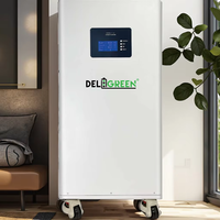 Deligreen extincteur 51.2V 314Ah 16,07KWh LiFePO4 batterie 10 ans de garantie 10-20Kw hors réseau/réseau hybride