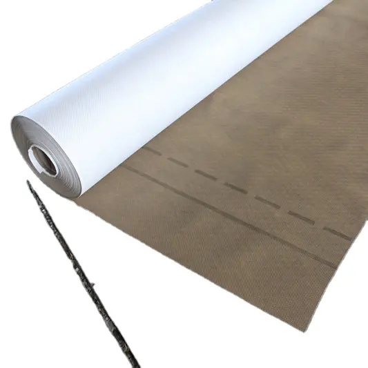 Membrana de fieltro para techo, impermeable, transpirable, 120gsm, barrera de vapor