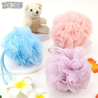 Éponge de bain en maille 40g très vendue, boule de douche exfoliante, accessoire de nettoyage, éponges de bain pour femmes et hommes