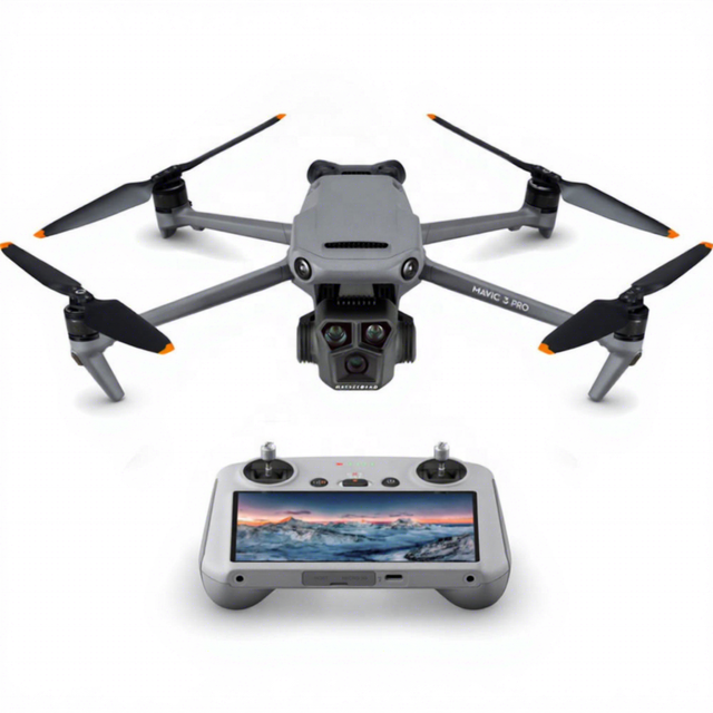 DJI Drone Cameras Mavic 3 Pro RC 5.1k 50 Fps Professional Imagery Night Mode 46min Flight