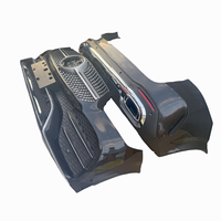 Parachoques de plástico trasero delantero GLE 167 2020-2023 con kit de rejilla Kit de parachoques ensamblado de segunda mano para GLE167 GLE450 GLE350