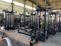 Machine d'entraînement fonctionnelle créative et crémaillère à squats pour la vente, Meilleure machine Smith, Crémaillère à squats de gym, Half Squat Power Rack, Smith 3D