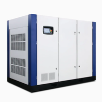 Compresseur d'air industriel 3.7kw 4.5kw 5.5kw 22kw tout-en-un, mini compresseur d'air rotatif à vis avec sécheur et réservoir d'air