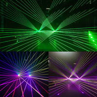 Big Dipper KM002RGB 180mW RGB DMX512 Schallaktivierter Motorisierter Bühnen-Laser-Lichtprojektor für KTV Bar Club DJ Disco