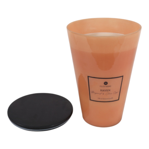 ELEVARRE Haven Scented <b>Candle</b> 128 Oz Bergamot Clary Sage Fragrance - Product Image 3