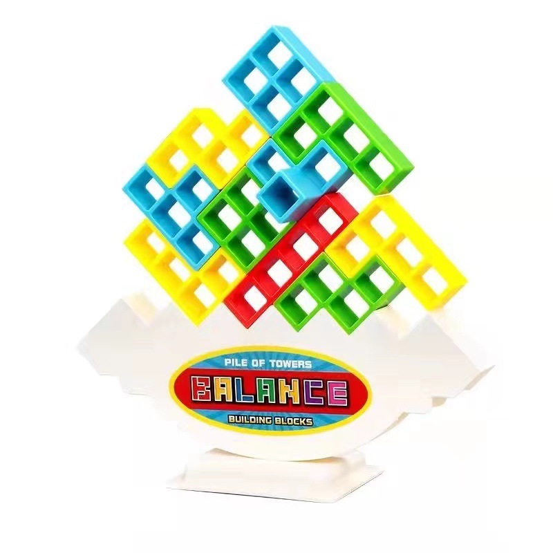 Ensemble de blocs de construction Jenga russe de 16 pièces [boîte d'expédition]