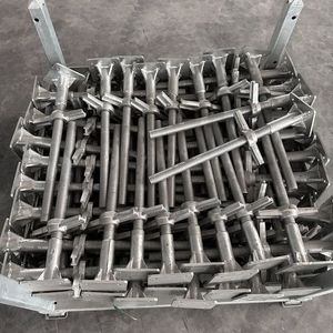 Heavy Duty <strong>Screw</strong> Jack Base for 300mm Castor Wheel Ringlock Layher <strong>Scaffolding</strong> Support Jack - Product Image 3