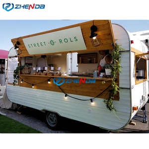 Chariot de concession alimentaire, modèle de camping-car, camionnette de vente de glaces avec congélateur, camion de restauration de shawarma - Product Image 3