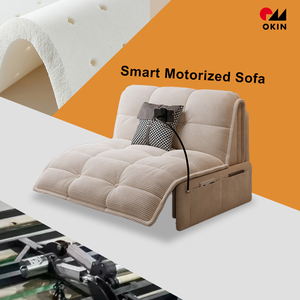 Sofá cama eléctrico inteligente de doble propósito, mayorista, función de Control remoto inalámbrico, sofá cama plegable adecuado para apartamento de estudio - Product Image 2