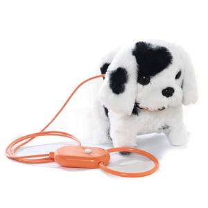 Mu Nieuwe Elektrische Pluche Hondenriem Speelgoed Voorwaarts Achterwaarts Lopende Simulatie Puppy Kinderen Speelgoed Groothandel - Product Image 3