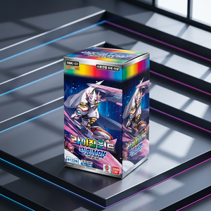 ดิจิมอน TCG รีบูท บูสเตอร์ ไรซิ่ง วินด์ บูสเตอร์ บ็อกซ์ บรรจุภัณฑ์จากโรงงานเกาหลี ซีลปิดสนิท การ์ดสะสมอนิเมะ 24 แพ็ค ขายส่ง - Product Image 3