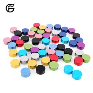 GHOST FIRE Pad Cover Aluminum Tools Parts Foot Switch Toppers Knob Accessories Guitar Effect Pedal Footswitch Foot Nail Cap