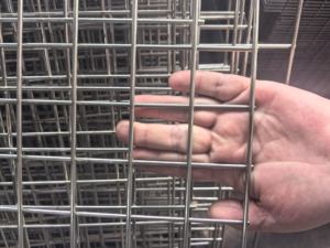 Clôture de <span class=keywords><strong>cage</strong></span> pour animaux en acier inoxydable moderne, panneaux de treillis soudés - Product Image 4