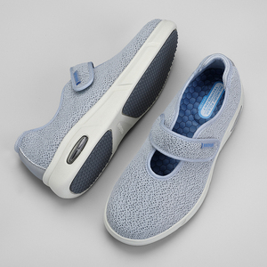 Scarpe Ortopediche Diabetiche Regolabili e Larghe per Donne Anziane, Produzione Professionale - Product Image 4