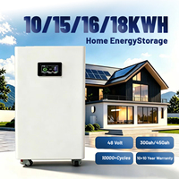 Batterie de stockage d'énergie domestique 48V 51.2V 5Kwh 10Kwh 15Kwh 16Kwh 18Kwh LiFePO4 100Ah 200Ah 280Ah 314Ah 340Ah