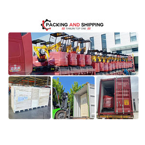 Mini Escavadora TF de 1 Tonelada, 1.3t, 1.88t, Preços de Escavadora de Esteira com Motor Kubota, Máquina de Escavação EPA Euro 5 para Uso Municipal - Product Image 4