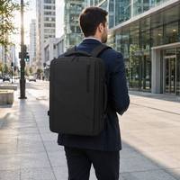 Sac à dos professionnel pour ordinateur portable avec logo personnalisé, imperméable, avec compartiment rembourré pour événements d'entreprise OEM/ODM