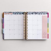 Carnets de notes de journaux à reliure spiralée Wire-O personnalisés avec onglets séparateurs