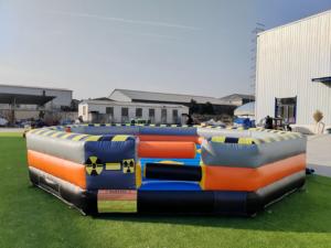 <span class=keywords><strong>Château</strong></span> gonflable écologique pour enfants, machine à tournoyer gonflable, <span class=keywords><strong>château</strong></span> rebondissant et structure de jeu gonflable pour usage commercial en PVC - Product Image 1