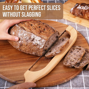 Cuchillo <span class=keywords><strong>de</strong></span> madera personalizable para cortar pan, <span class=keywords><strong>juego</strong></span> <span class=keywords><strong>de</strong></span> dos piezas <span class=keywords><strong>de</strong></span> cuchillo para pan con logotipo personalizado, regalo <span class=keywords><strong>de</strong></span> <span class=keywords><strong>cocina</strong></span> único - Product Image 6