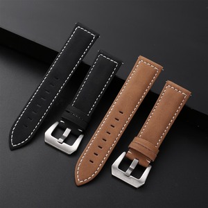 <span class=keywords><strong>Cinturino</strong></span> per <span class=keywords><strong>Orologio</strong></span> in <span class=keywords><strong>Pelle</strong></span> Crazy Horse a Sgancio Rapido, Stile Lussuoso e Robusto per <span class=keywords><strong>Uomo</strong></span>, Compatibile con Panerai, Alta Qualità - Product Image 2