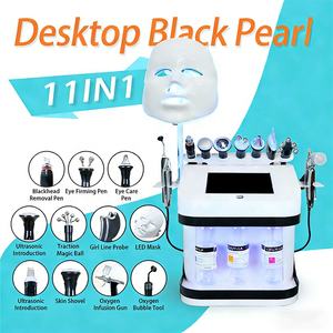 Meilleure machine de microdermabrasion à jet d'oxygène, appareil de beauté de spa LED de bureau, étanche, pour un nettoyage en profondeur et des soins exfoliants - Product Image 3