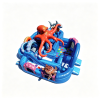Structure gonflable Alibaba Ocean World pour les Journées d'éducation marine