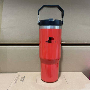 Borraccia Termica Stan Cup da 30oz in Acciaio Inox, Bottiglia d'Acqua Portatile Isolata Sottovuoto, Thermos Stanl con Manico per Auto - Product Image 5