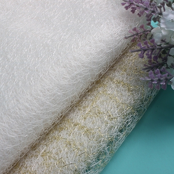 Home Decoration Plain Mesh Lace Fabric Rayon/Nylon Material Eco-Friendly 155cm/61INCH Width