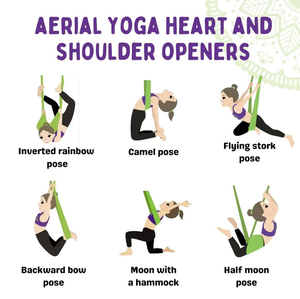 Tela de seda aérea Premium <span class=keywords><strong>para</strong></span> Yoga, antigravedad columpio <span class=keywords><strong>para</strong></span> Yoga, inversión, incluye mosquetón de cadena Margarita (azul real) - Product Image 5